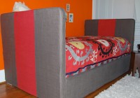 Square Slipcovered Bed Square Slipcovered Bed