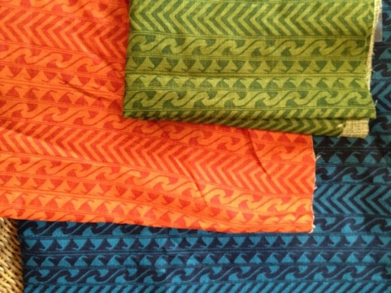 Gorgeous new textiles from Lisa Fine at Hollywood at Home.